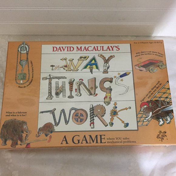 David Macaulay's The Way Things Work Board Game - Picture 1 of 5